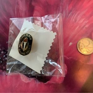 Lake Placid The Olympic Village Pin 1980